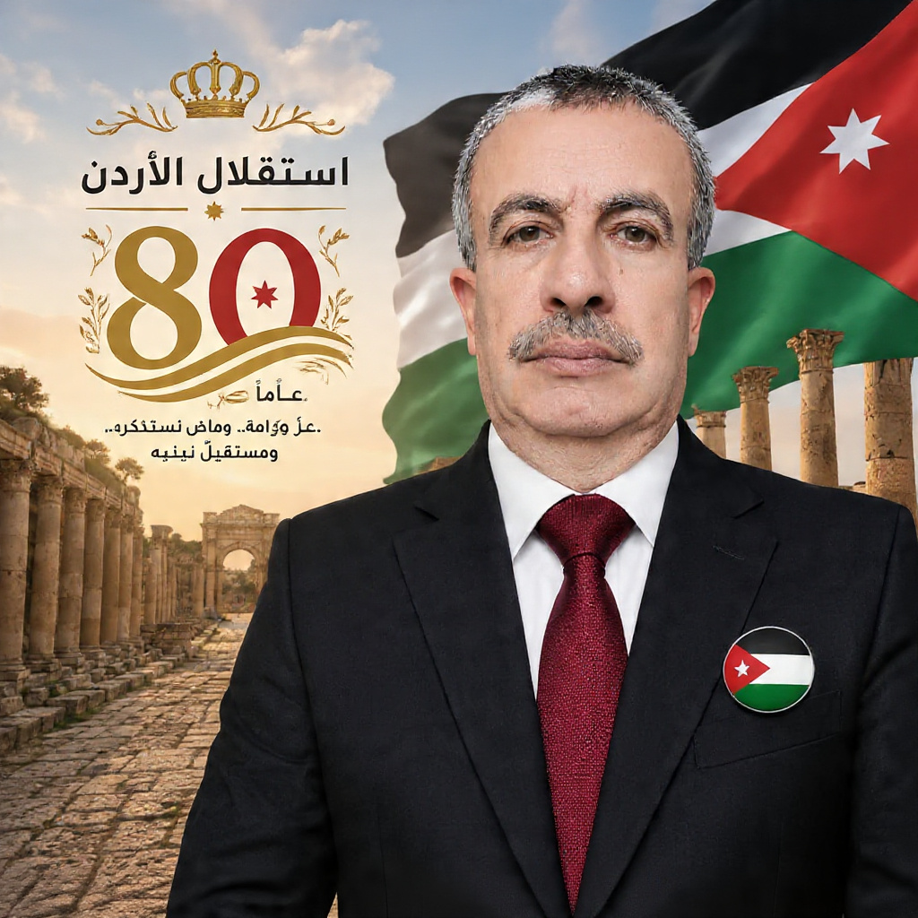 رسائل ملكية سامية تصل هواتف الأردنيين بمناسبة عيد الاستقلال الـ80
