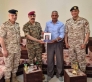 نائب رئيس جامعة مؤتة للشؤون العسكرية يزور ذوي التلميذ المرحوم محمد سماره العظامات