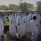 لقطات من تشييع جنازة سعادة السيد عبدالله بن حمد العطية في قطر...صور