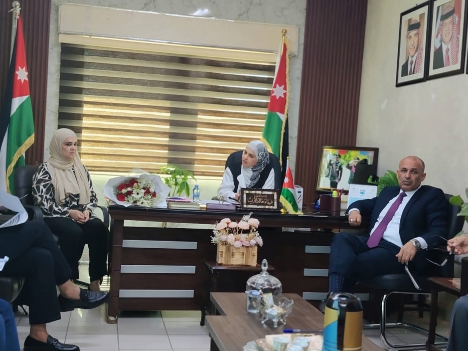 الخريشا تلتقي مندوبي المديرية المكلفين في امتحان الثانوية العامة 2026