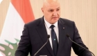 الرئيس اللبناني: الاعتداء الإسرائيلي على الجيش يشكل انتهاكا صارخا للسيادة اللبنانية