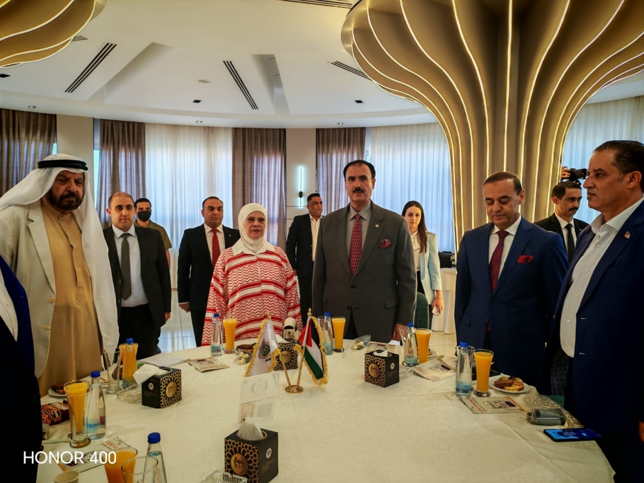 احتفال مهيب لفرسان السلام بعيد الاستقلال الثمانين برعاية الحنيطي في فندق القوات المسلحة بالعاصمة عمّان