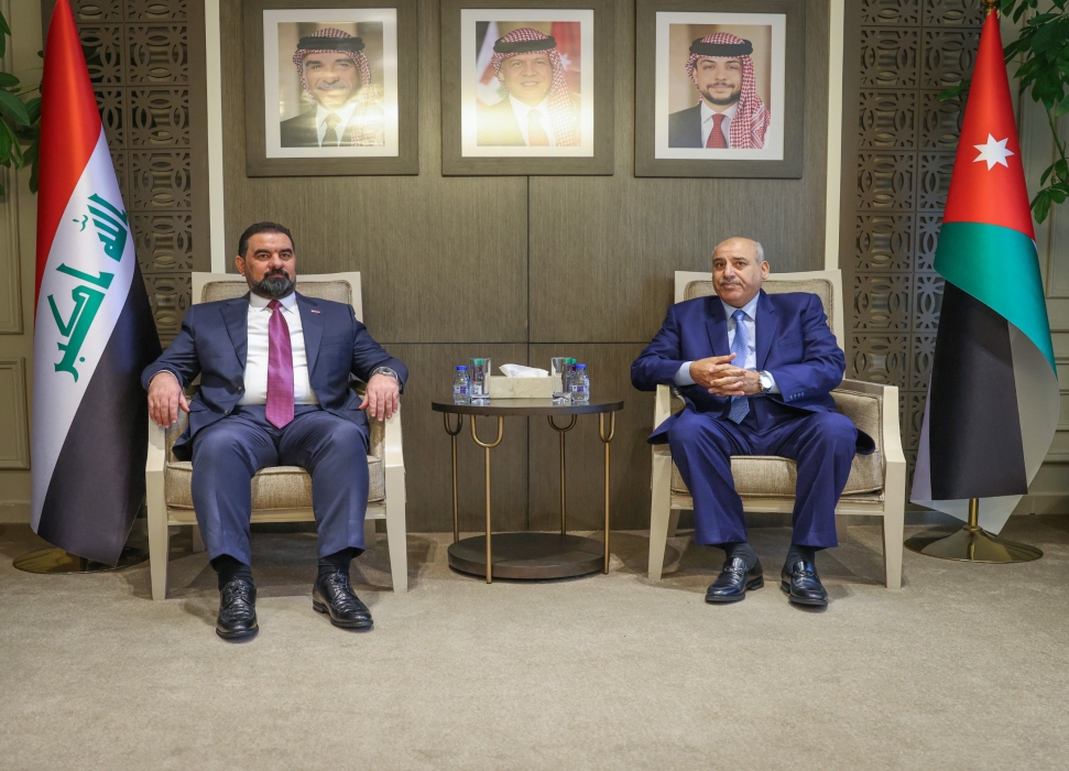 القاضي والحلبوسي يؤكدان عمق العلاقات الأردنية العراقية والحرص على تطويرها في المجالات كافة