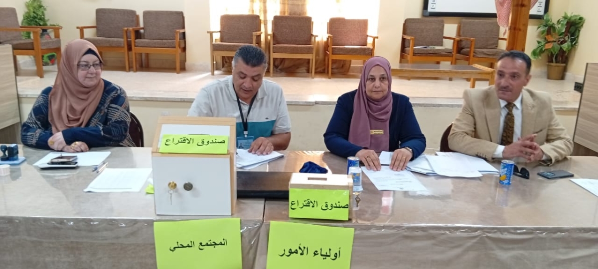 المصري تتابع سير انتخابات مجالس التطوير التربوي