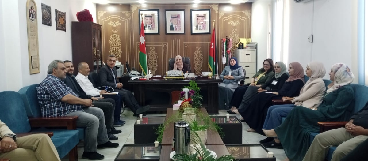 لجنة الامتحانات في مديرية تربية المزار الشمالي تلتقي مندوبي المديرية المشاركين في امتحانات الثانوية العامة