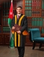 الدكتور جهاد الذياب يهنئ الدكتور حمزة هيدموس بتخرجه من كلية الطب في الجامعة الأردنية