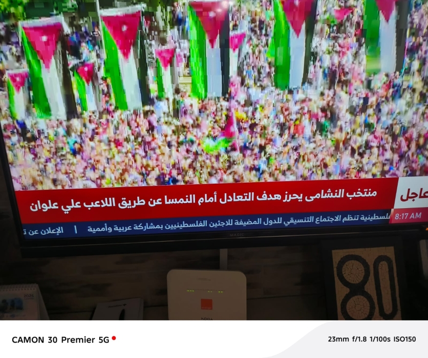 عاجل ....علي علوان يعيد النشامى للمباراة بهدف التعادل أمام النمسا