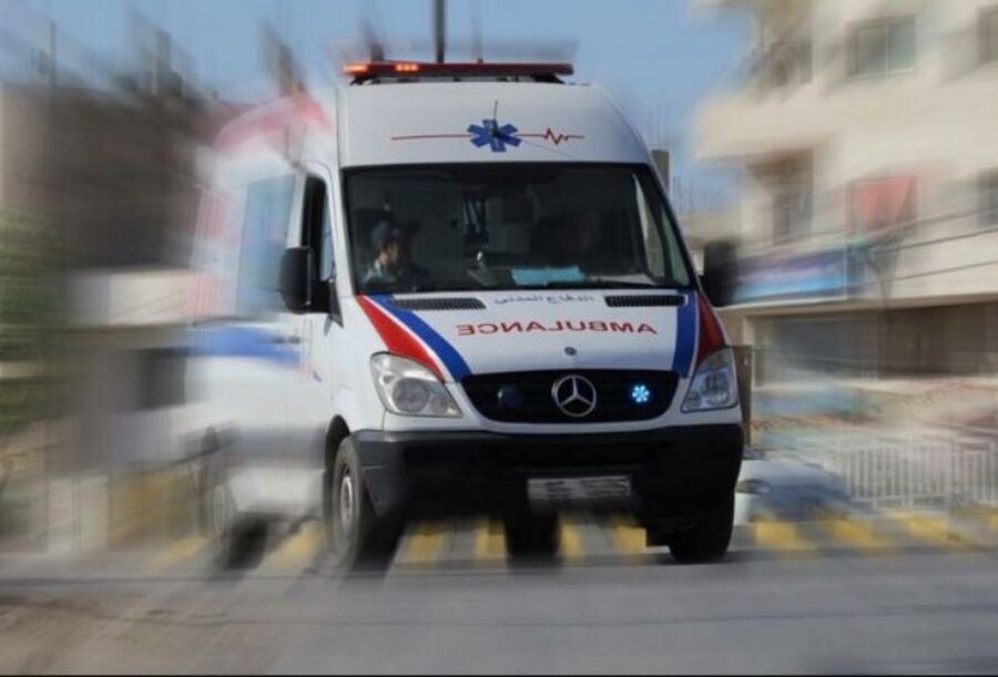 أربع إصابات إثر حادث تصادم بالقرب من جامعة جرش