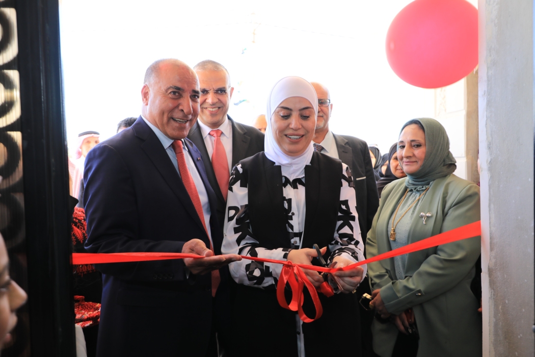 وزيرة التنمية الاجتماعية تفتتح وحدة التدخل المبكر البادية الشمالية الغربية...صور