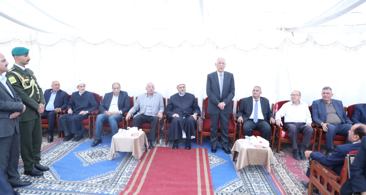 مندوبا عن الملك وولي العهد.. العيسوي يعزي العدوان واللوزي ومنكو والبدارين وخواجا...صور