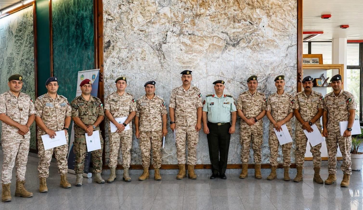 المركز الجغرافي الملكي الأردني يحتفل بتخريج عدد من الدورات التدريبية المتخصصة...صور