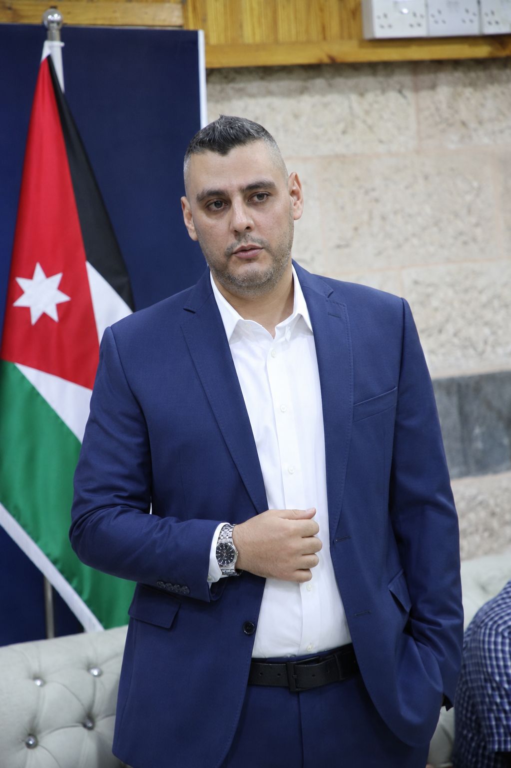 المنزلاوي ياسين نائبًا ثانيًا لرئيس حزب الميثاق الوطني في العقبة