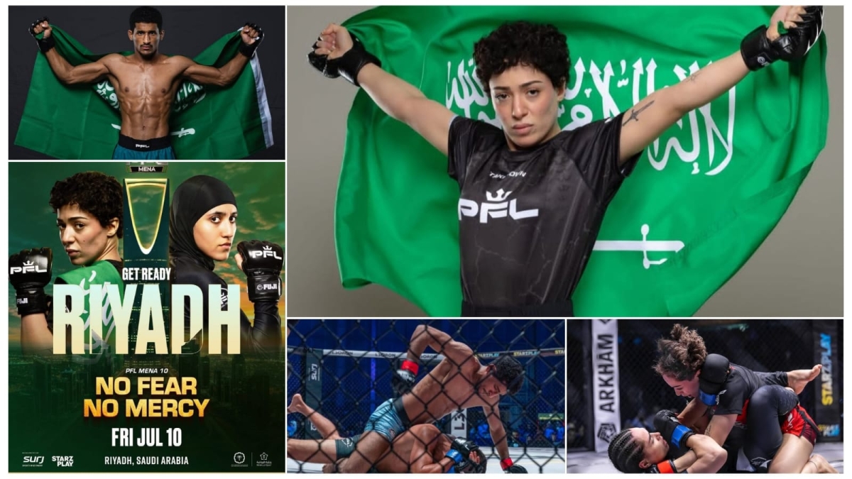 هتان السيف ومالك باساهل يتصدران عودة PFL MENA إلى الرياض في 10 يوليو