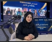 الحجايا رئيسة رابطة الصحفيات خريجات برنامج النساء في الأخبار WAN_IFRA في الأردن