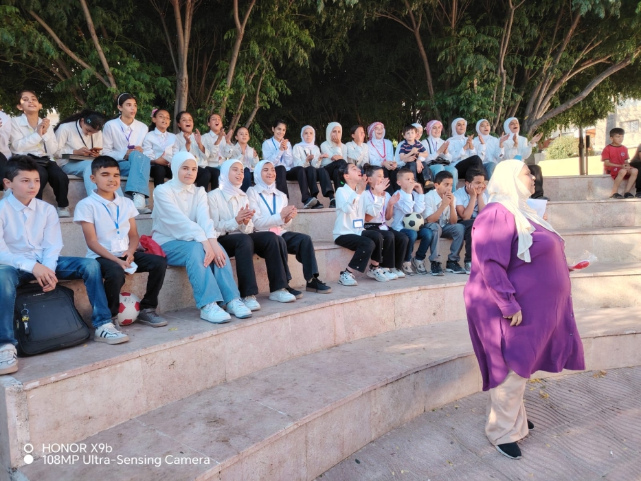 جمعية بصمة المحبة الخيرية تنظم فعالية تطوعية في حديقة زين بجرش دعماً للنشامى