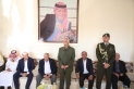مندوبا عن الملك وولي العهد...العيسوي يعزي عشيرة الزبن بني صخر...صور