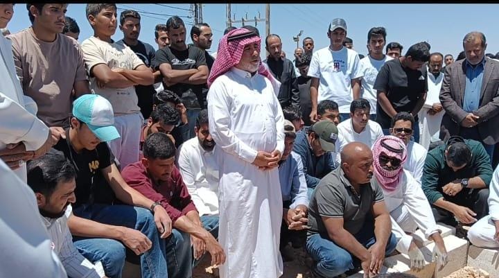 قبيلة بني صخر تشيع جثمان المحامي عمر مريحيل الجبور في ذهبية الدهام ...صور وفيديو