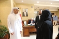 النائب فليحة الخضير تقدم واجب العزاء بوفاة الأمير الوالد الشيخ حمد بن خليفة آل ثاني في سفارة دولة قطر