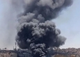حريق كبير في مبنى سكني وتجاري بالقويسمة