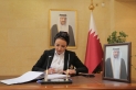 اللوزي تقدم واجب العزاء في سفارة قطر بوفاة الأمير الشيخ حمد بن خليفة آل ثاني